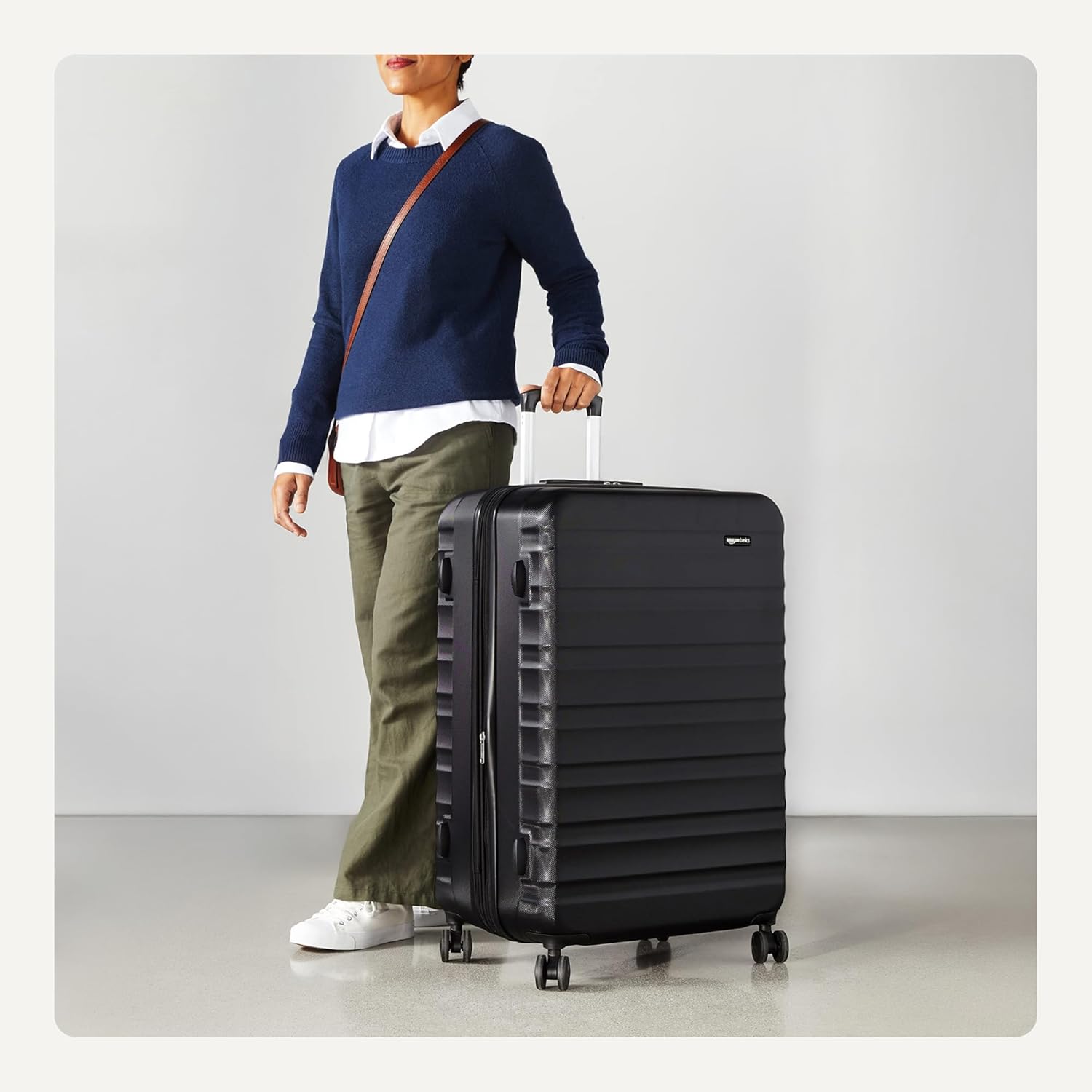 30" Hardside Large Checked Luggage, Hardshell Suitcase With Four Multi-directional Wheels, Expandable For Up to 15% More Space, Scratch-Resistant Shell
