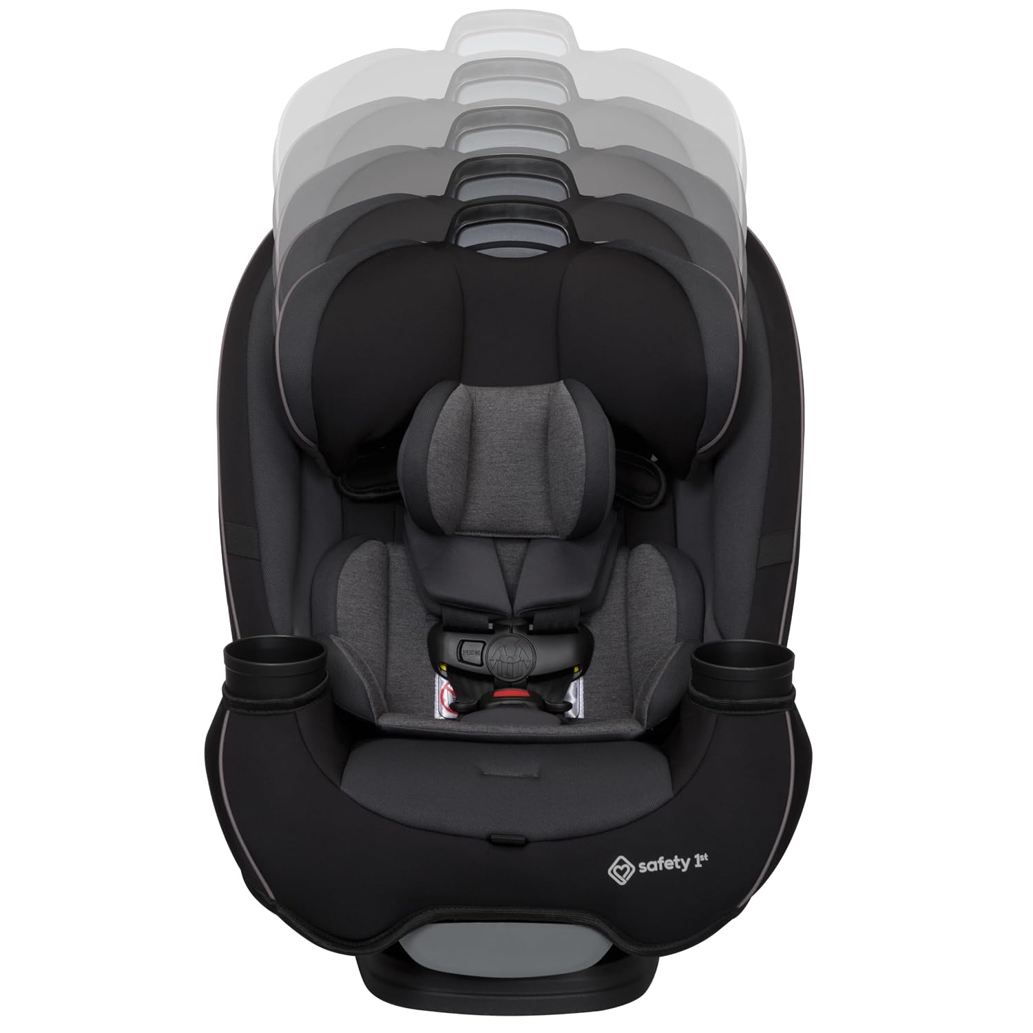 Go All-in-One Convertible Car Seat, Rear Facing, 5-40 lbs, Forward Facing (30–65 lbs), High Back Booster Seat 40-100 pounds