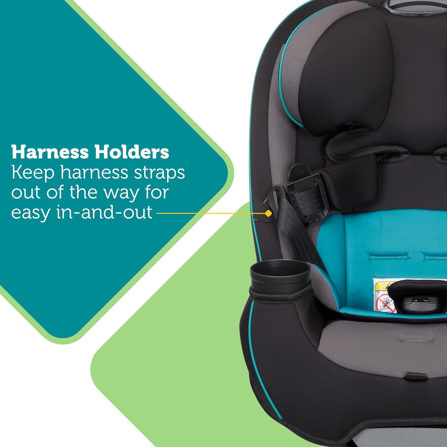 Go All-in-One Convertible Car Seat, Rear Facing, 5-40 lbs, Forward Facing (30–65 lbs), High Back Booster Seat 40-100 pounds