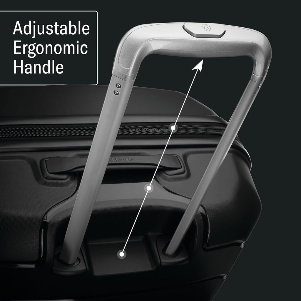 Freeform Hardside Carry-On Luggage with Spinner Wheels - Hardshell Suitcase - TSA, Airline-Approved - Expandable Hard Shell, Smooth Rolling Wheels for Lightweight Travel