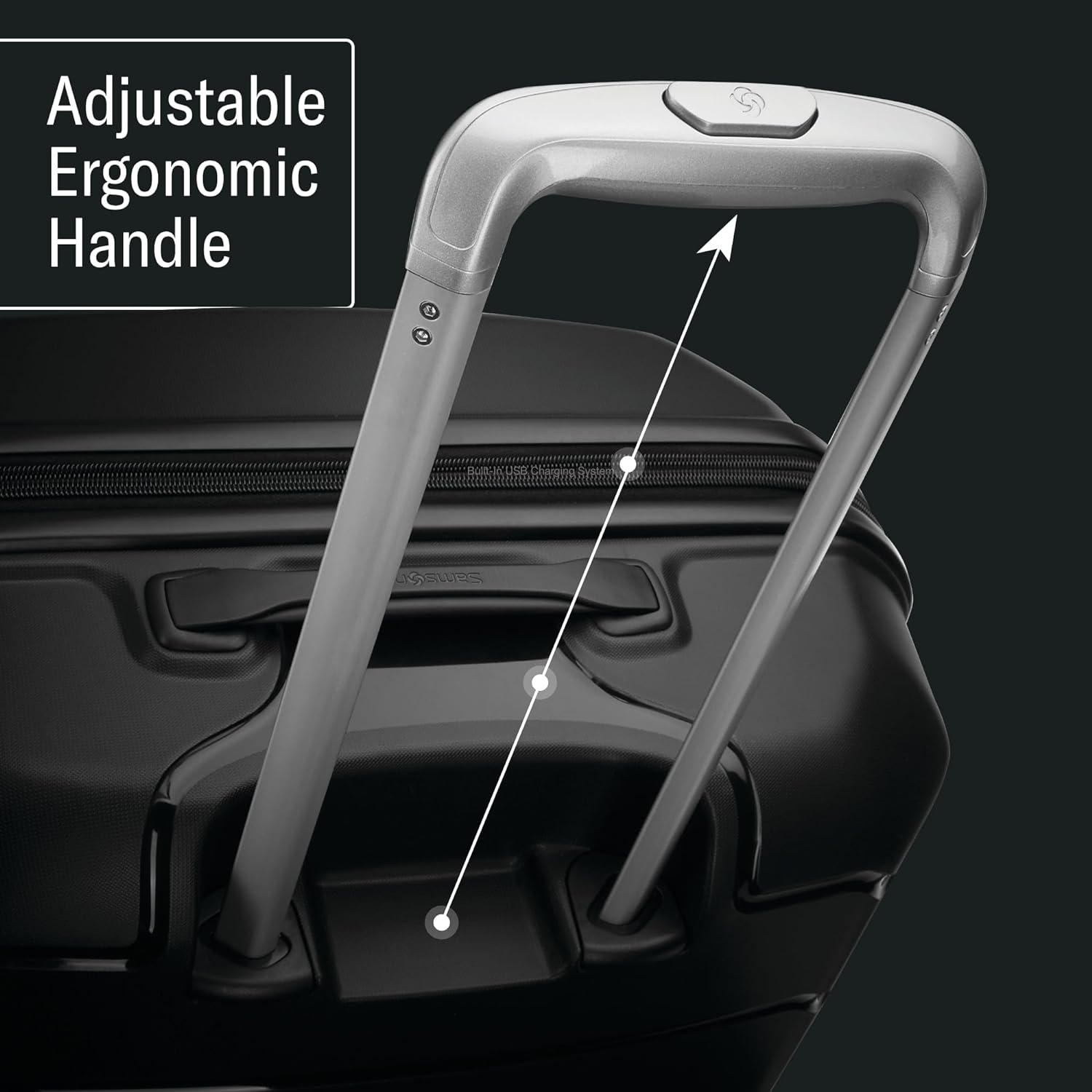 Freeform Hardside Carry-On Luggage with Spinner Wheels - Hardshell Suitcase - TSA, Airline-Approved - Expandable Hard Shell, Smooth Rolling Wheels for Lightweight Travel