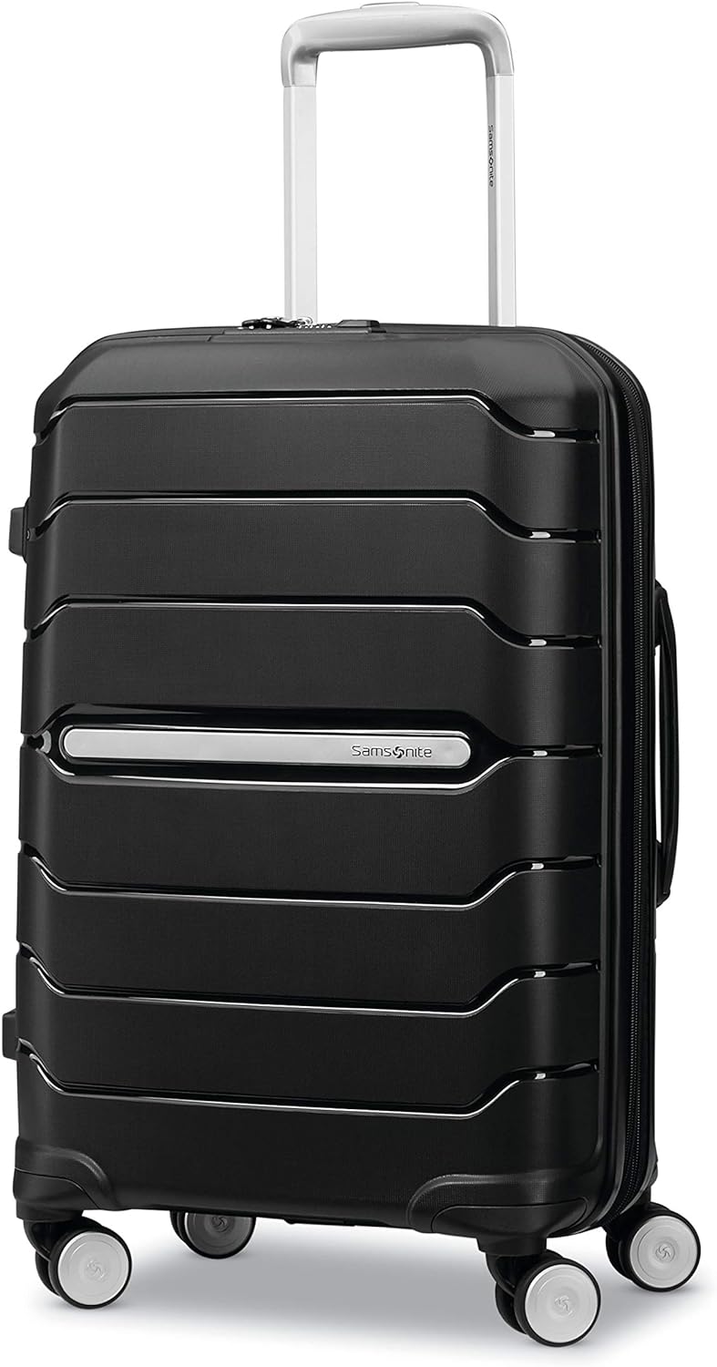 Freeform Hardside Carry-On Luggage with Spinner Wheels - Hardshell Suitcase - TSA, Airline-Approved - Expandable Hard Shell, Smooth Rolling Wheels for Lightweight Travel