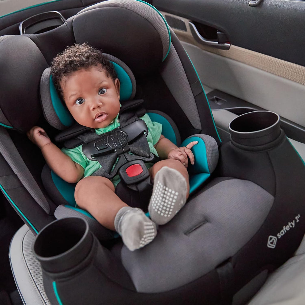 Go All-in-One Convertible Car Seat, Rear Facing, 5-40 lbs, Forward Facing (30–65 lbs), High Back Booster Seat 40-100 pounds