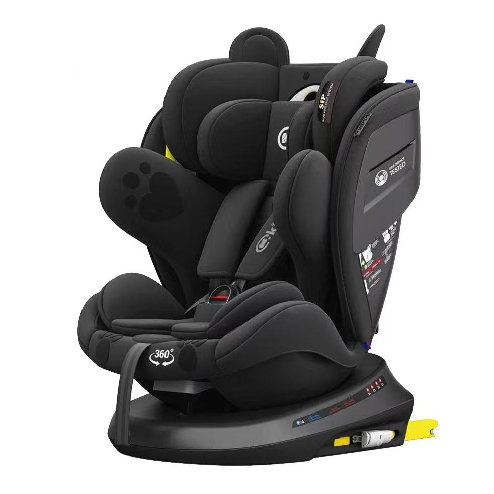 safety seat - A car-mounted baby seat that can be used for sitting or lying down.