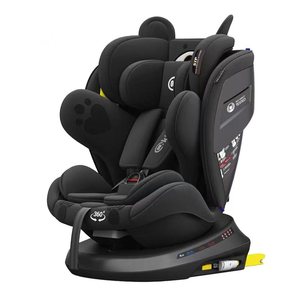 safety seat - A car-mounted baby seat that can be used for sitting or lying down.
