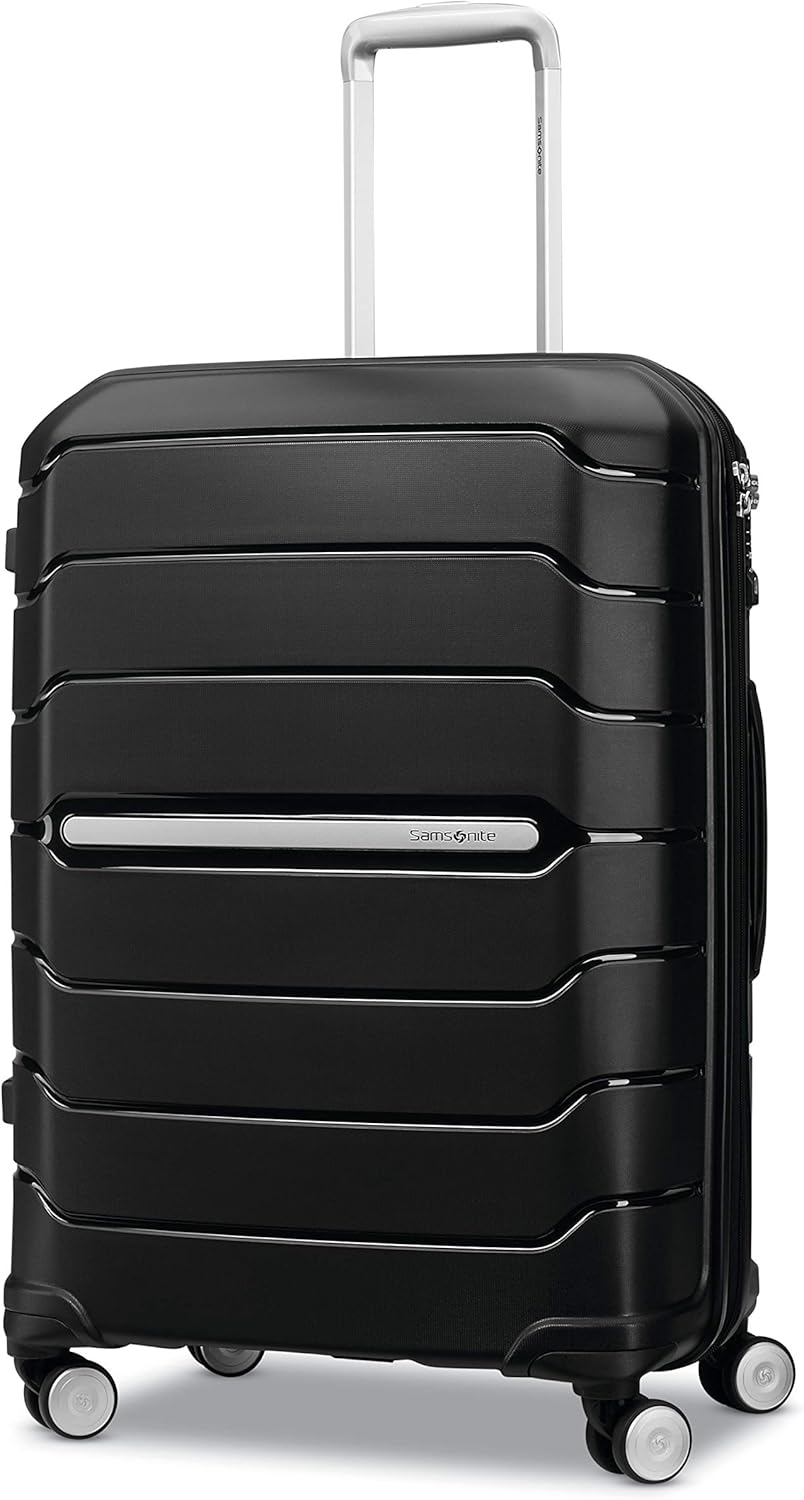 Freeform Hardside Carry-On Luggage with Spinner Wheels - Hardshell Suitcase - TSA, Airline-Approved - Expandable Hard Shell, Smooth Rolling Wheels for Lightweight Travel