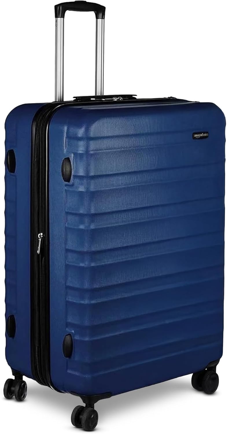 30" Hardside Large Checked Luggage, Hardshell Suitcase With Four Multi-directional Wheels, Expandable For Up to 15% More Space, Scratch-Resistant Shell