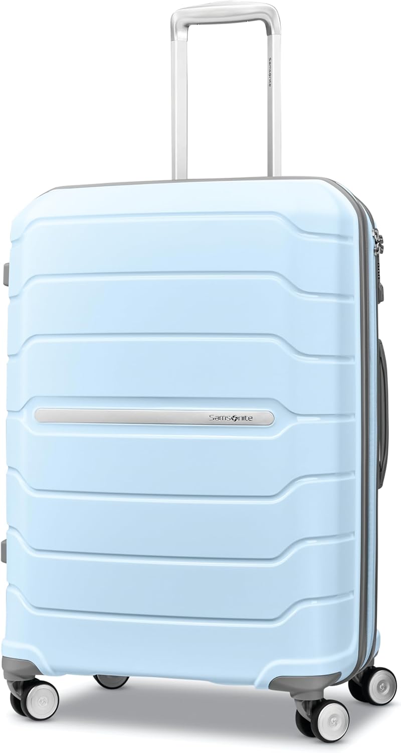 Freeform Hardside Carry-On Luggage with Spinner Wheels - Hardshell Suitcase - TSA, Airline-Approved - Expandable Hard Shell, Smooth Rolling Wheels for Lightweight Travel