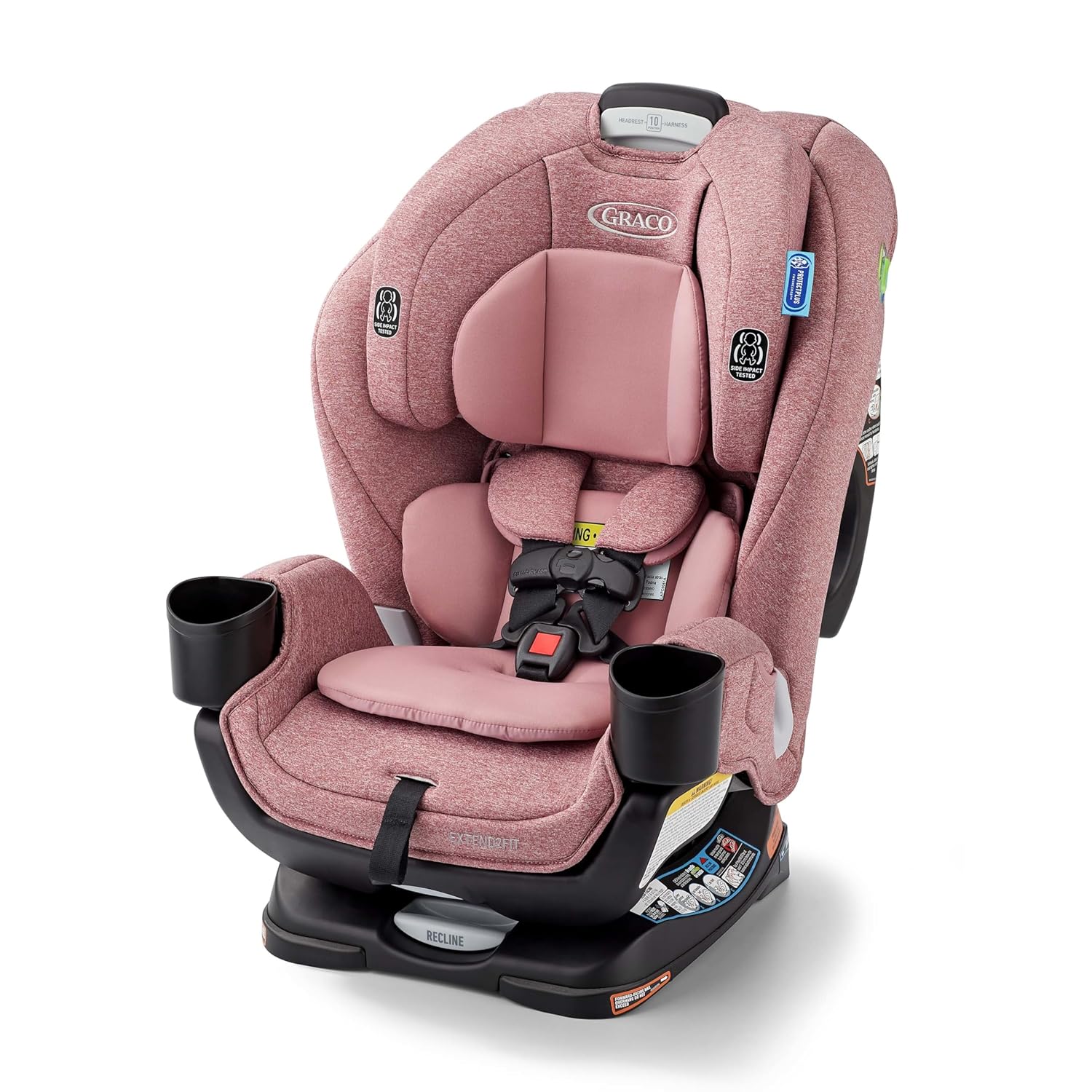 【Limited Offer】3-in-1 Convertible Car Seat, 3 Modes – Rear Facing, Forward Facing Baby Car Seat and Highback Booster Seat, Adjustable Extension Panel for Extra Legroom