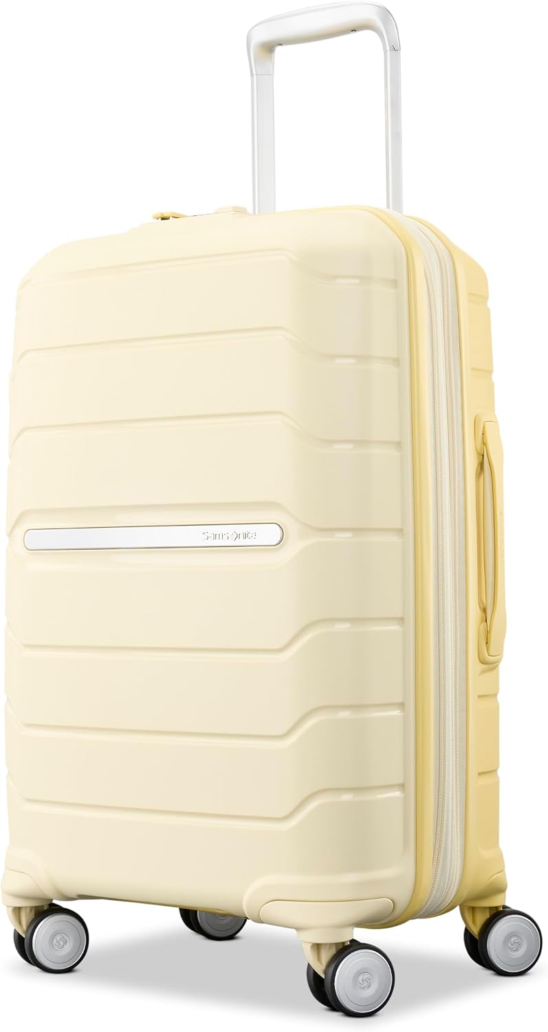 Freeform Hardside Carry-On Luggage with Spinner Wheels - Hardshell Suitcase - TSA, Airline-Approved - Expandable Hard Shell, Smooth Rolling Wheels for Lightweight Travel